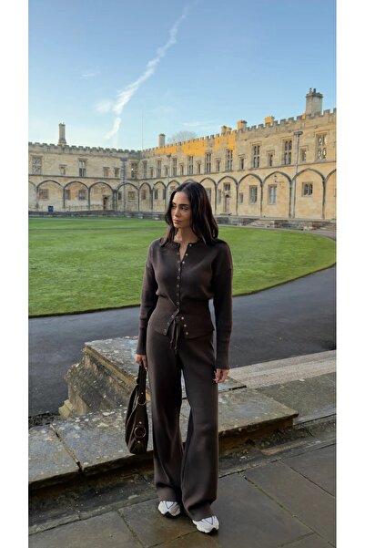 codudem Knitwear Cardigan Sweater Bottom Top Trend Zr Model Set