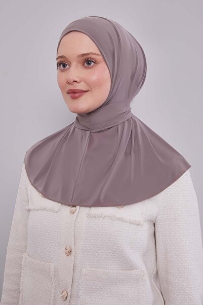 Levidor Mink Practical Sports Snap Shawl Bonnet