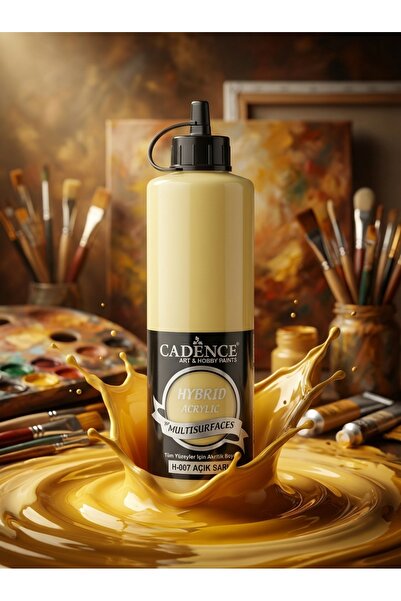 Cadence Hybrid Multisurface H007 Açık Sarı 500 ml Tüm Yüzeyler Kokusuz Akrili...