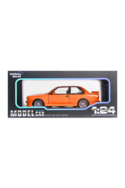 My Reality Fashion سيارة M3 برتقالية اللون بمقياس 1/24