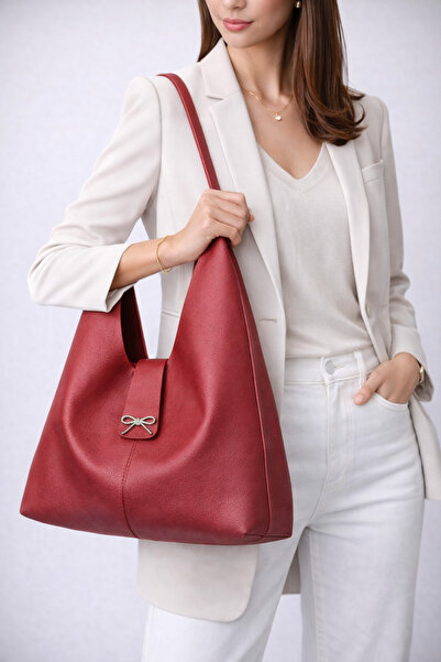 HBS Minimal Clamshell Accessory Inner Lined Shoulder Bag Bag