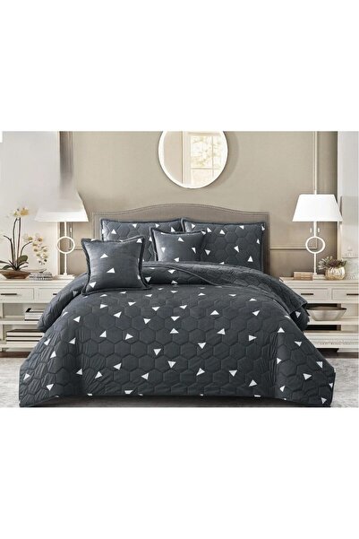 miral Double bed sheet set made of soft velvet for warmth and comfort, 6 pieces, 260*240 cm