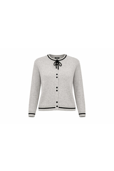 EnModaStyle Necklace-Style 8 Button Women's Knitwear Cardigan