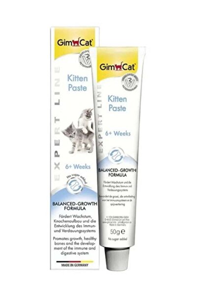 Gimcat معجون جيم كات للقطط الصغيرة - تركيبة نمو صحية - 50 غرام