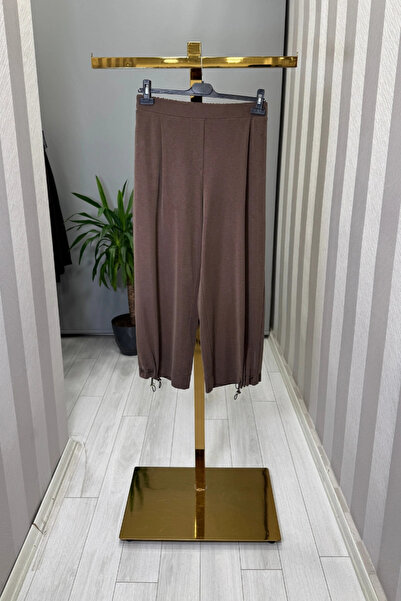 Sentez Aura Shalwar with Cuffed Sleeves Brown 5615