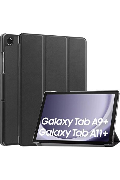 HYX Smart Case for Galaxy Tab A11+ Plus/A9+ Plus 11'' with Soft TPU Back, Trifold Stand Folio Cover