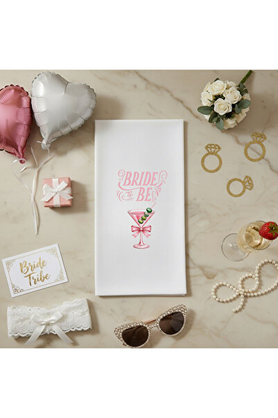 VENORA مناديل ورقية بتصميم العروس المستقبلية - 12 قطعة لحفلات توديع العزوبية ...