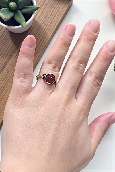 NBS Beautiful Naturel Stones Copper Agate Ring Adjustable Very Good Quality 1...