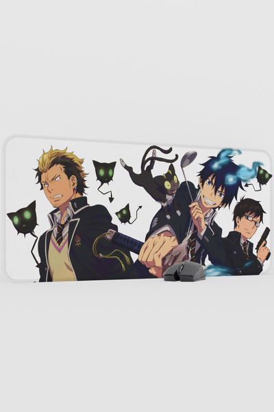 mousepad bastir لوحة ماوس كبيرة الحجم من المطاط غير القابل للانزلاق بتصميم أن...