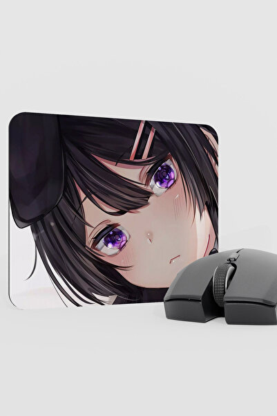 mousepad bastir Bunny Girl Senpai Anime V5 - 22X18 وسادة ماوس مطاطية للألعاب ...
