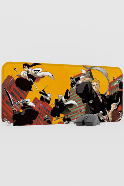 mousepad bastir Bleach Anime V3 - 70X30 XL Gaming Rubber Non-Slip Base Mouse ...
