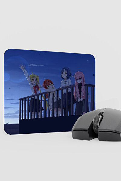 mousepad bastir Bochi the Rock Anime V5 - 22X18 Gaming Rubber Non-Slip Base M...