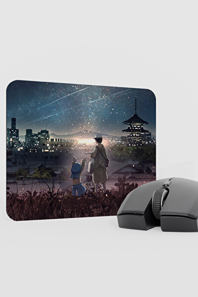 mousepad bastir وسادة ماوس من المطاط غير قابلة للانزلاق من Fireflies' Grave A...