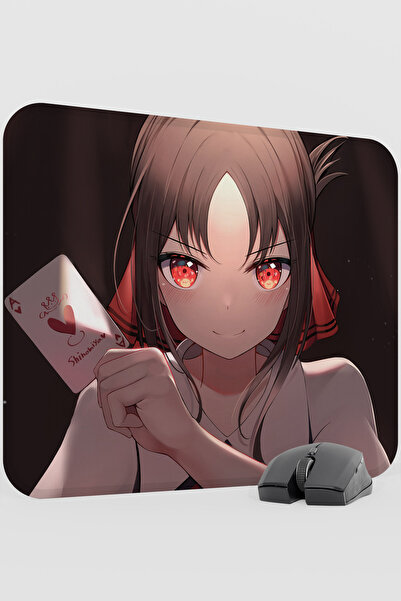 mousepad bastir Kaguya Sama Anime V3 - 48X40 XL Gaming Rubber Non-Slip Base M...