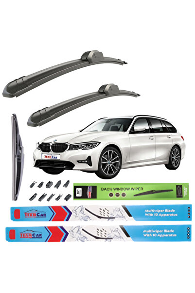 TEAMCAR Συμβατοί υαλοκαθαριστήρες BMW Σειρά 3 G21 Touring (2019-σήμερα) Πλήρε...