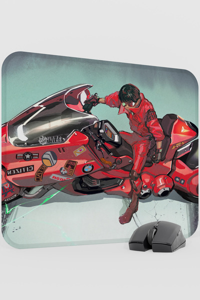 mousepad bastir Akira Anime V5 - 48X40 XL Gaming Rubber Non-Slip Base Mouse P...
