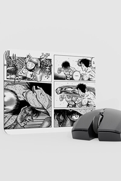 mousepad bastir Hajime no Ippo Anime V5 - 22X18 وسادة ماوس مطاطية للألعاب غير...