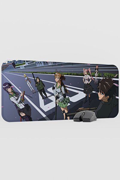 mousepad bastir لوحة ماوس كبيرة الحجم من المطاط غير قابلة للانزلاق بتصميم أنم...