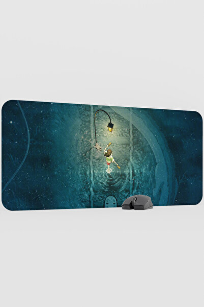 mousepad bastir Miyazaki Anime V4 - 90X40 XXL Gaming Rubber Non-Slip Base Mou...