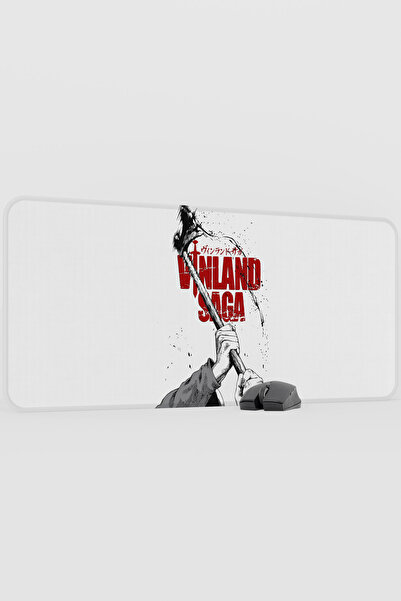 mousepad bastir Vinland Saga Anime V4 - 90X40 XXL Gaming Rubber Non-Slip Base...