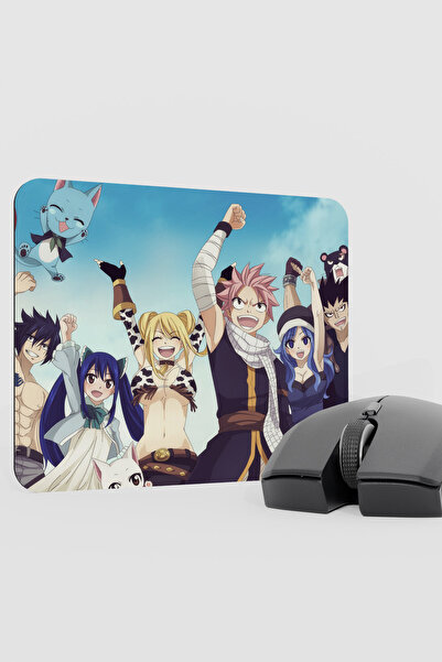 mousepad bastir لوحة ماوس مطاطية غير قابلة للانزلاق من فيري تيل أنيمي V4 - مق...