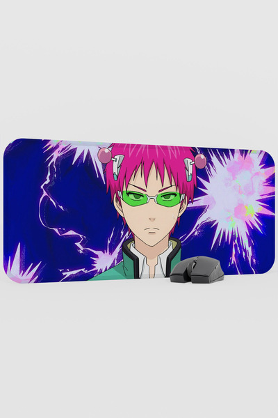 mousepad bastir لوحة ماوس ساكي كوسو أنيمي V5 - مقاس 70×30 سم، قاعدة مطاطية كب...