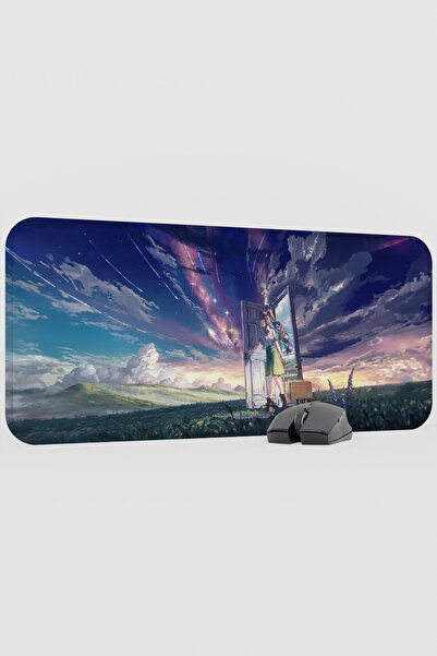 mousepad bastir سوزومي أنيمي V4 - لوحة ماوس مطاطية كبيرة الحجم 70×30 سم مضادة...
