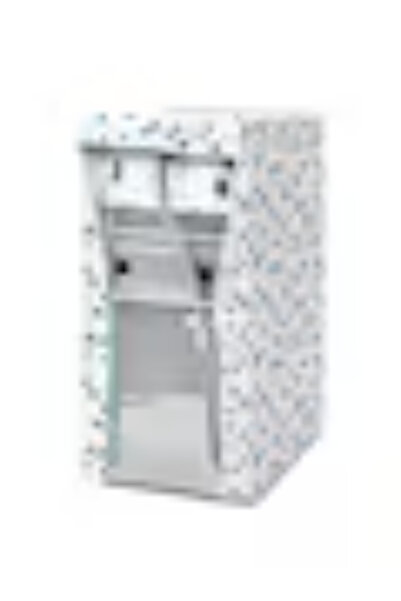 metalocasnice Vertical washing machine cover Medium Rayen, 84 x 45 x 65 cm, Multicolor