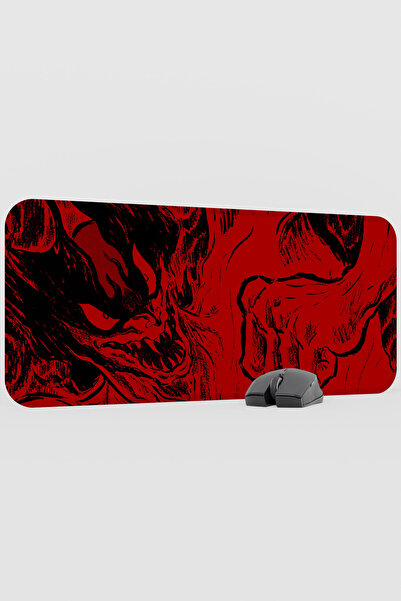 mousepad bastir Devilman Crybaby Anime V1 - 70X30 XL Gaming Rubber Non-Slip B...