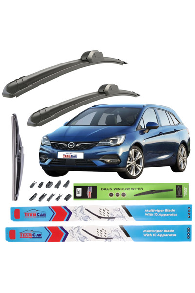 TEAMCAR Υαλοκαθαριστήρες Opel Astra K Sports Tourer (20152021) Πλήρες σετ