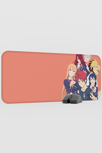 mousepad bastir Food Wars Anime V5 - 70X30 XL Gaming Rubber Non-Slip Base Mou...