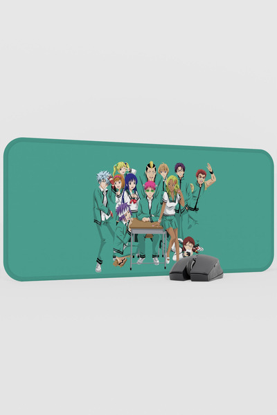 mousepad bastir لوحة ماوس ساكي كوسو أنيمي V4 - مقاس 70×30 سم، قاعدة مطاطية كب...