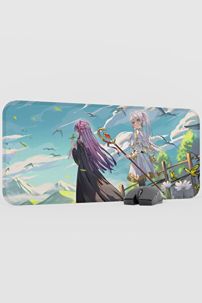mousepad bastir وسادة ماوس مطاطية غير قابلة للانزلاق من Sousou no Frieren Ani...