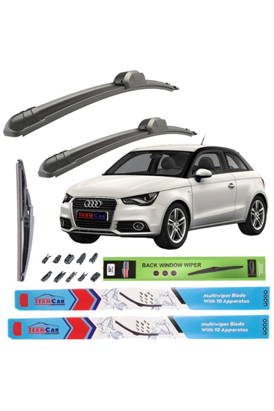 TEAMCAR Ștergătoare de parbriz Audi A1 (2010-2018) Set complet