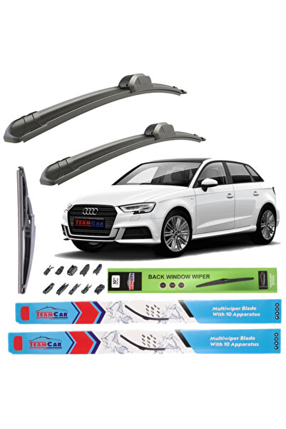 TEAMCAR Υαλοκαθαριστήρες Audi A3 8V (2012-2020) Πλήρες σετ