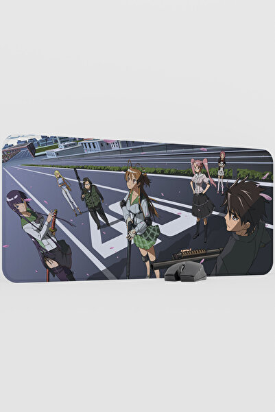 mousepad bastir Highschool of the Dead Anime V1 - 90x40 XXL Gaming Mouse Pad ...