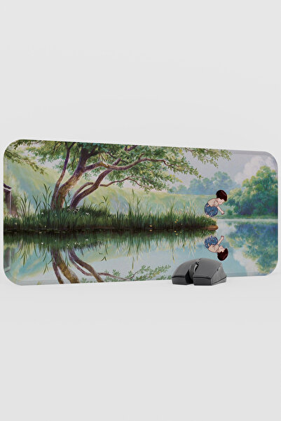 mousepad bastir Grave of the Fireflies Anime V1 - 70X30 XL Gaming Rubber Non-...