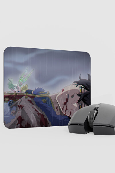 mousepad bastir لوحة ماوس من Black Clover Anime V1 - 22X18 مصنوعة من المطاط غ...
