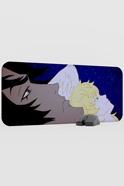 mousepad bastir وسادة ماوس ديفيلمان كرايبيبي أنيمي V5 - مقاس 70×30 سم، قاعدة ...