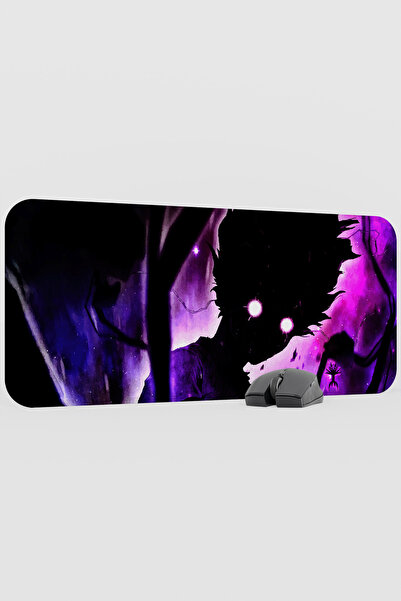 mousepad bastir Mob Psycho 100 Anime V3 - 70x30 XL لوحة ماوس مطاطية للألعاب غ...