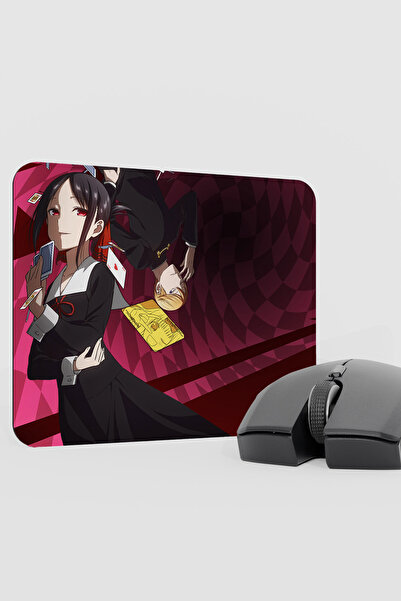 mousepad bastir Kaguya Sama Anime V1 - 22X18 Gaming Rubber Non-Slip Base Mous...