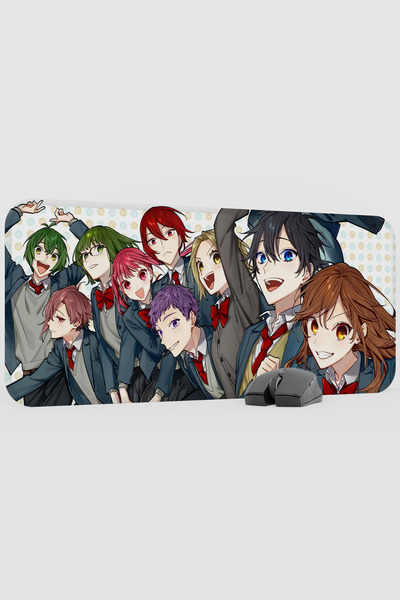 mousepad bastir horimiya Anime V1 - 70x30 XL Gaming Rubber Anti-Slip Base Mou...