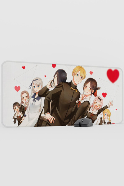 mousepad bastir Kaguya Sama Anime V4 - 90X40 XXL Gaming Rubber Non-Slip Base ...