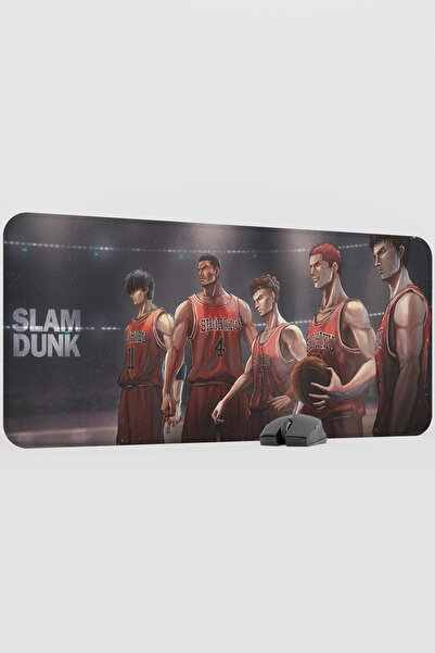 mousepad bastir سجادة ماوس مطاطية كبيرة جدًا مقاس 90x40 سم من سلامة دانك أنيم...