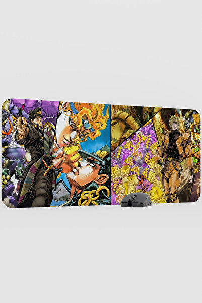 mousepad bastir Jojo No Kimyou Na Bouken V4 - 90X40 XXL Gaming Rubber Non-Sli...