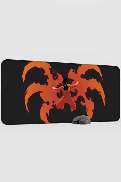 mousepad bastir Fire Force Anime V5 - 90x40 XXL لوحة ماوس مطاطية للألعاب غير ...
