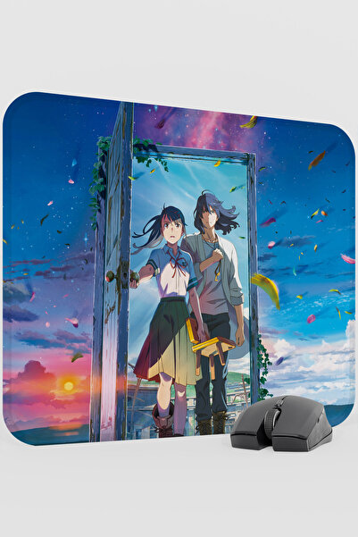 mousepad bastir Suzume Anime V1 - 48X40 XL Gaming Rubber Non-Slip Base Mouse ...