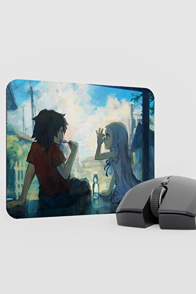 mousepad bastir Anohana Anime V5 - 22X18 Ігровий килимок для миші з нековзною...
