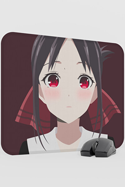 mousepad bastir Kaguya Sama Anime V2 - 48X40 XL Gaming Rubber Non-Slip Base M...