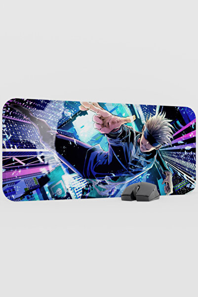 mousepad bastir Jujutsu Kaisen Anime V3 - 70X30 XL Gaming Rubber Non-Slip Bas...